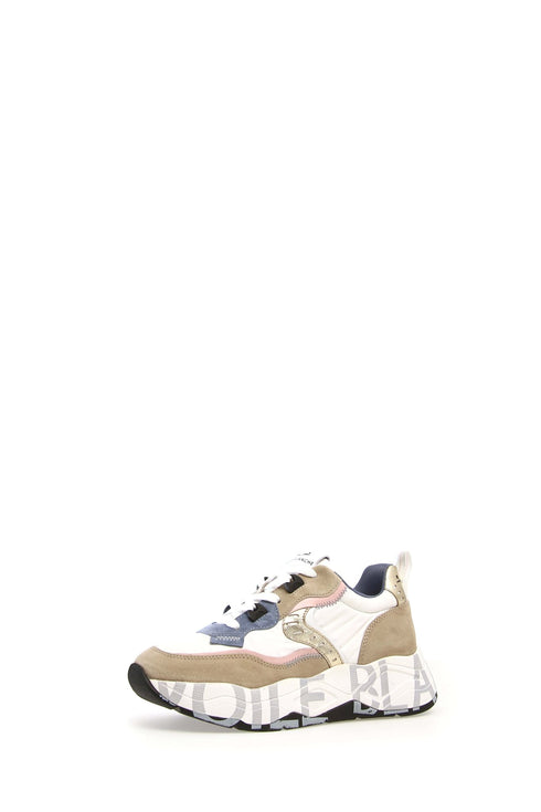 Voile Blanche Sneakers Sneakers Donna Club 105 Sand White Light Blue P25 - VOILE BLANCHE001201747508 - 2D53 - 37 - Francavilla Moda